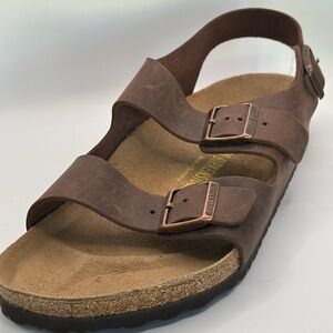 Birkenstock Brown Leather Sandals